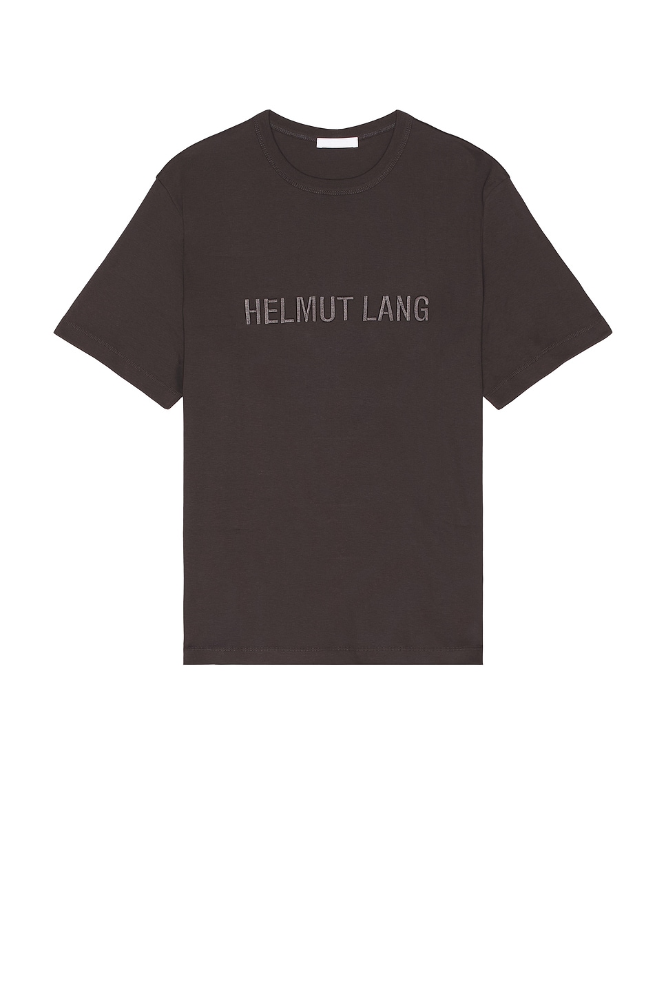 Image 1 of Helmut Lang Logo T-Shirt in Espresso