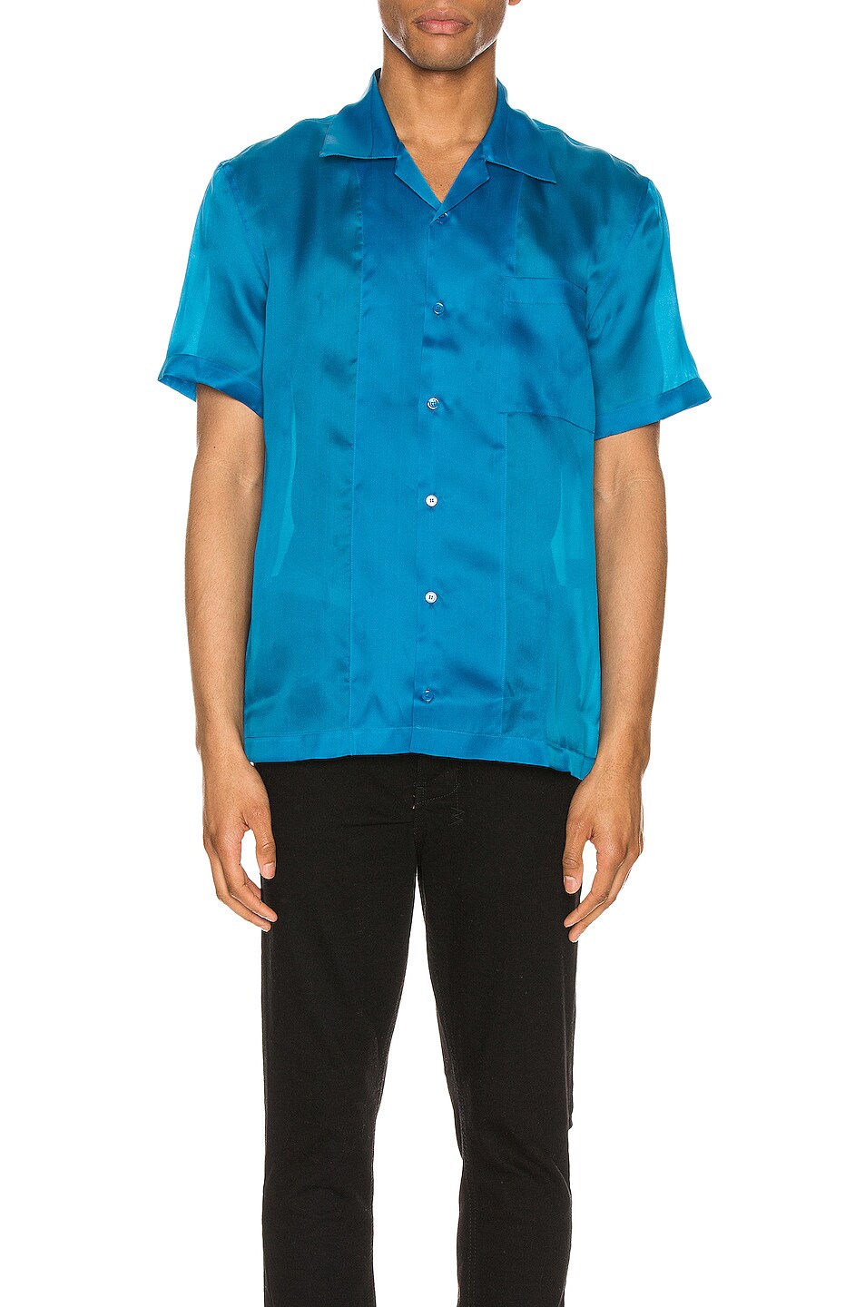 Image 1 of Helmut Lang Casual Fit Shirt in Topaz