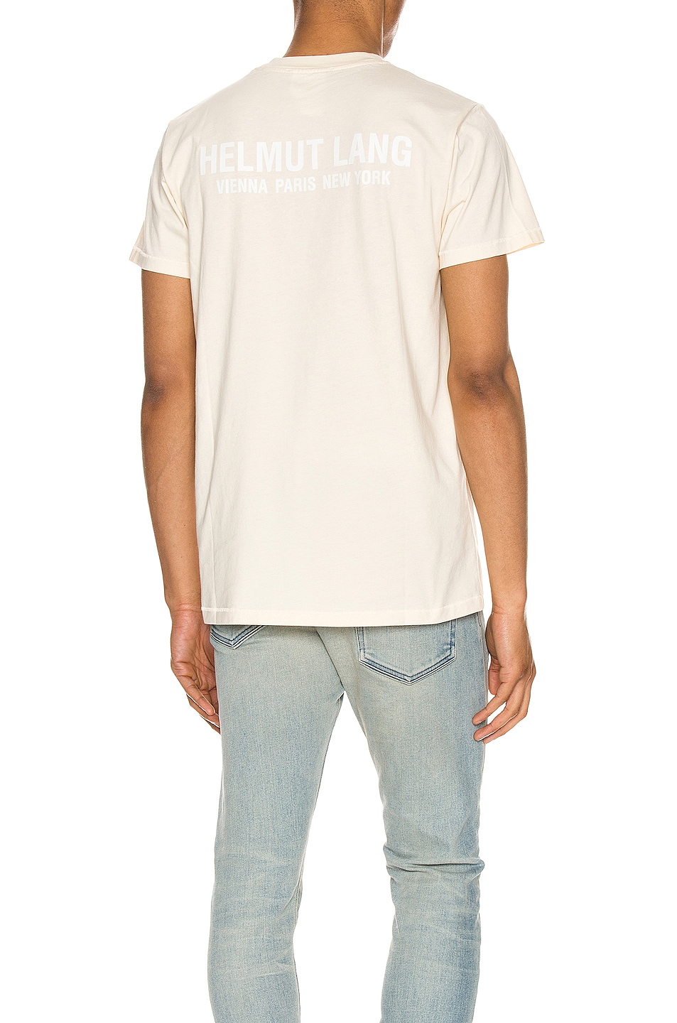 Image 1 of Helmut Lang Standard Tee in White Sand