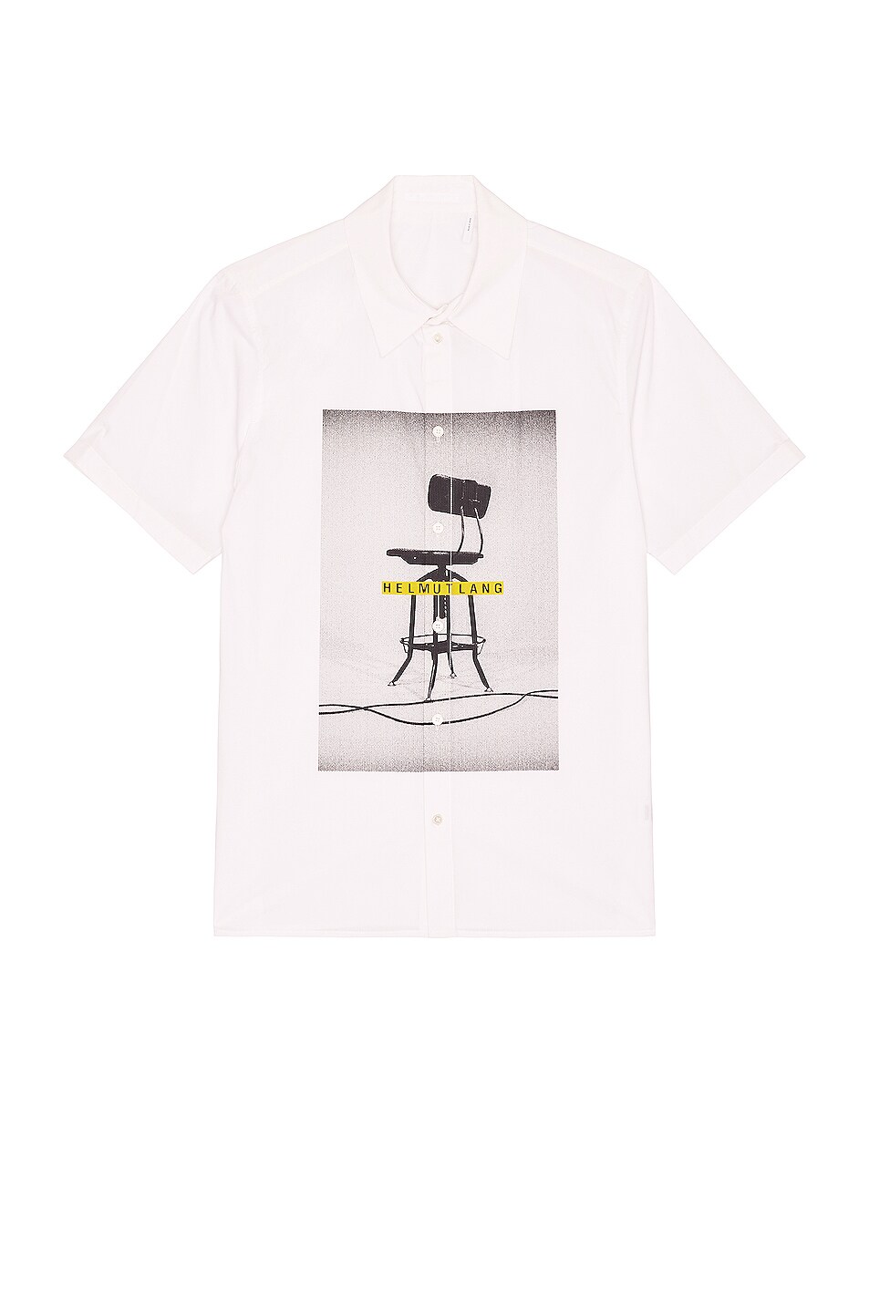 Image 1 of Helmut Lang Graphic Shirt in White