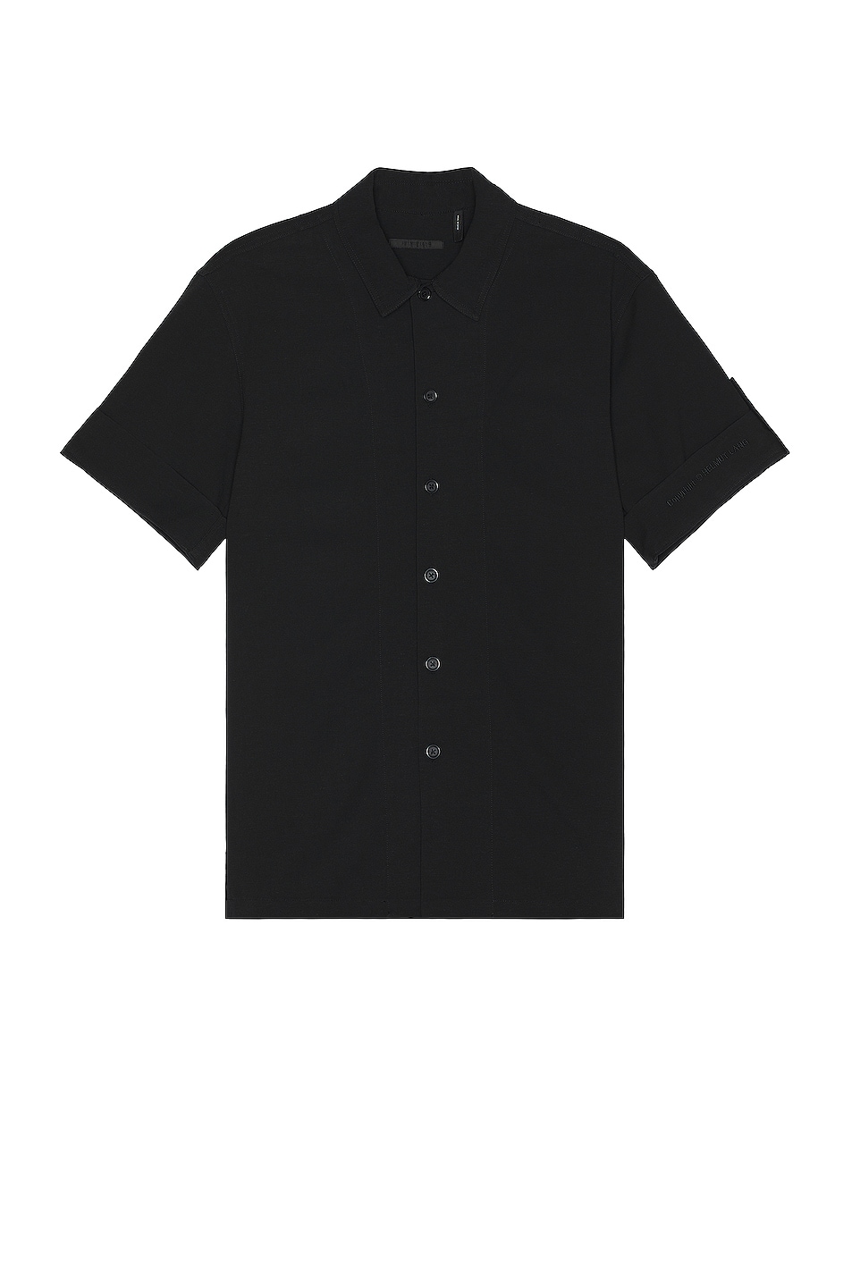 Helmut Lang Roll Up Shirt in Black | FWRD