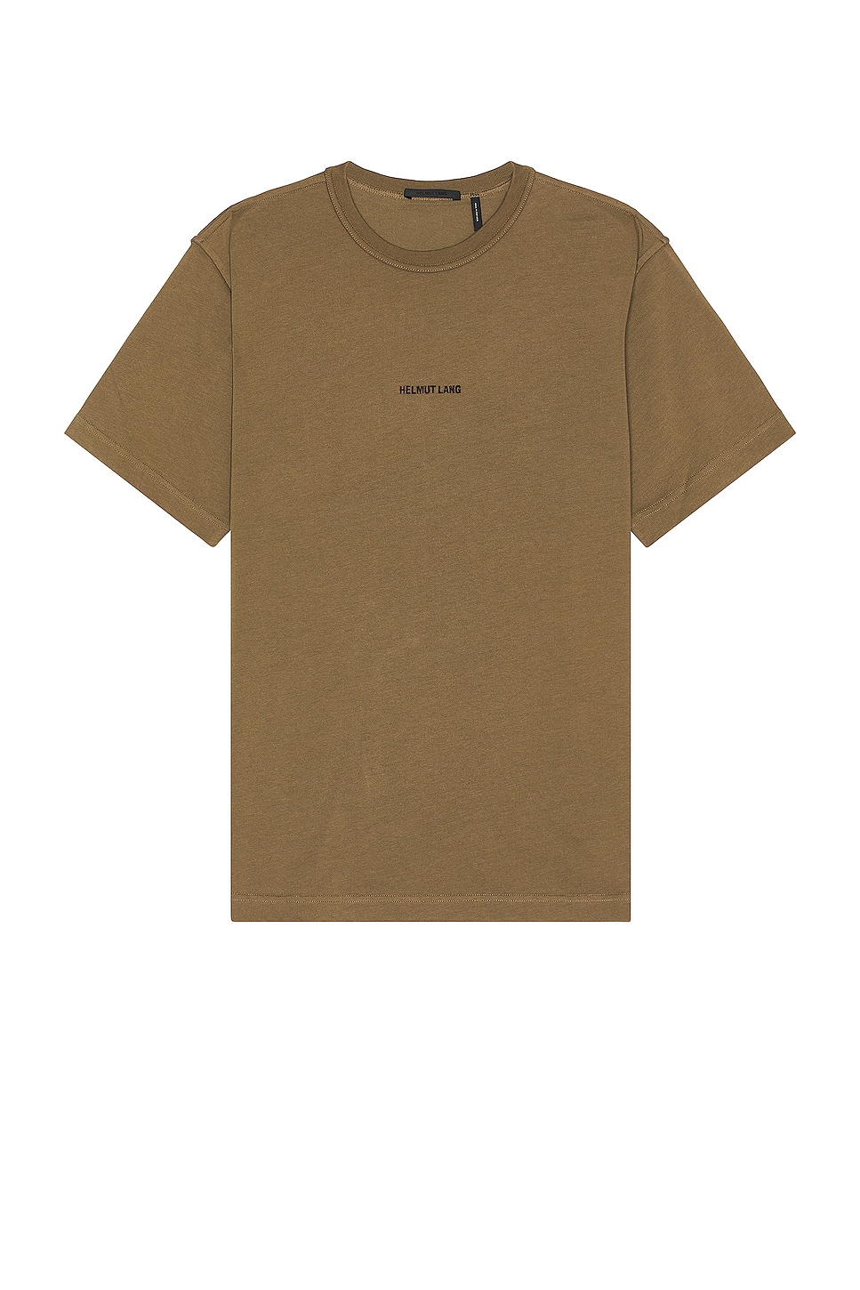 Image 1 of Helmut Lang Inside Out Tee in Olive