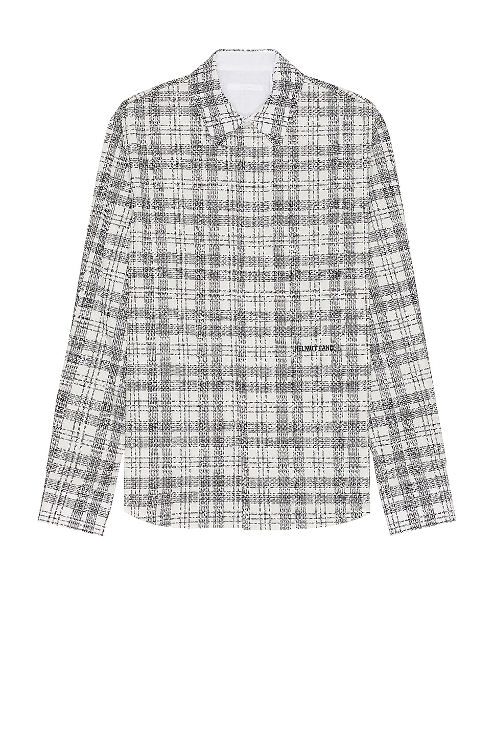 Image 1 of Helmut Lang Plaid Shirt in White