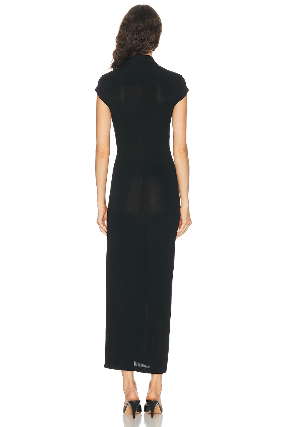 Helmut Lang Short Sleeve Twist Dress | Thumbnail 4 Helmut Lang Short Sleeve Twist Dress | Thumbnail 4