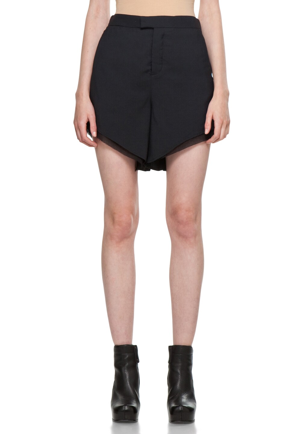 Image 1 of Helmut Lang Sequence Shorts in Black