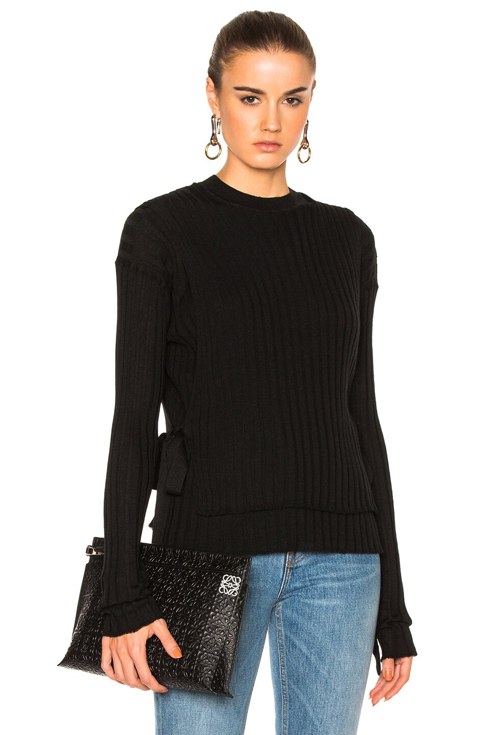 Image 1 of Helmut Lang Sweater in Black