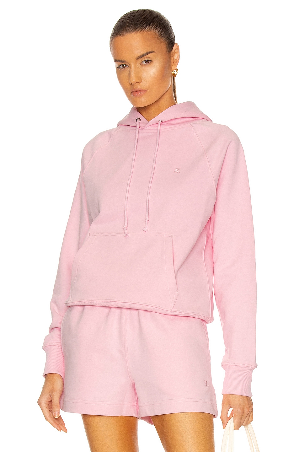 Image 1 of Helmut Lang Classic Hoodie in Light Pink