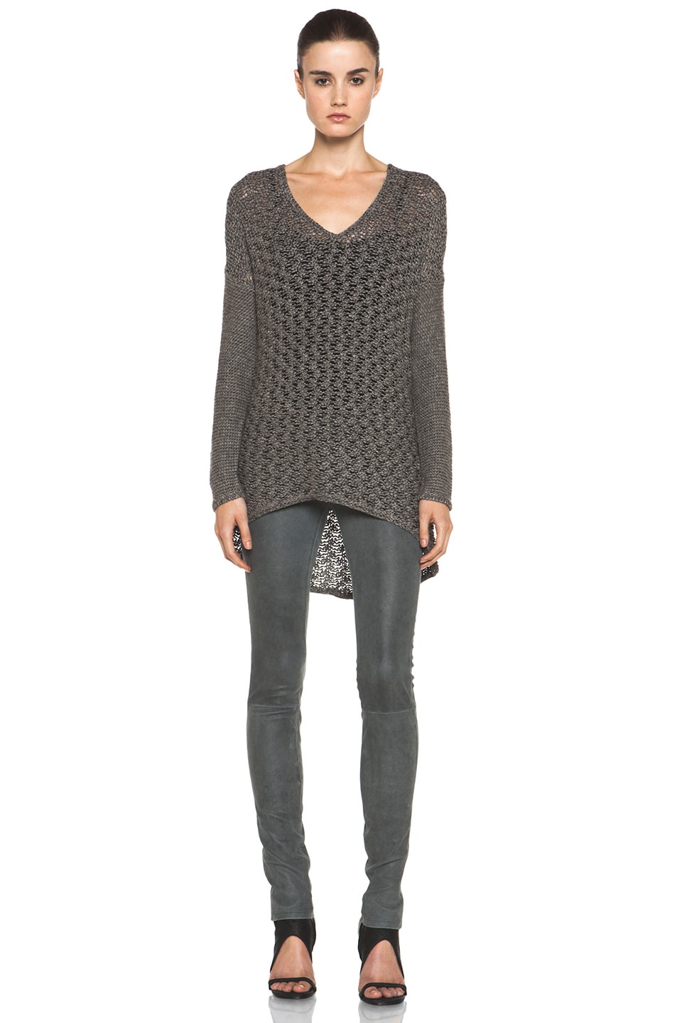 Image 1 of Helmut Lang Lux Chainette in Ash Grey