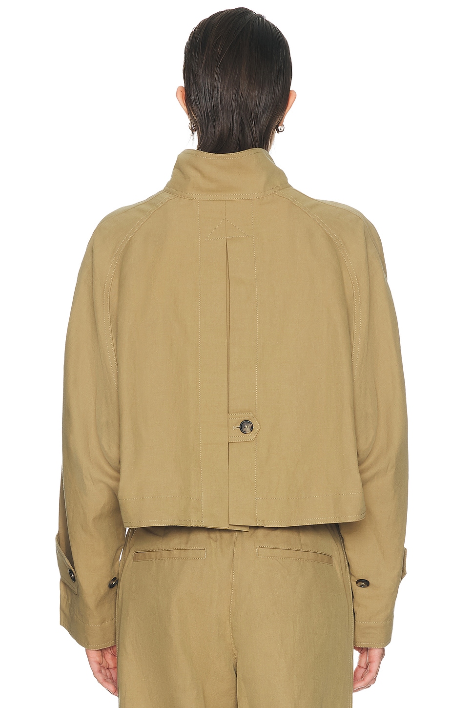 Helmut Lang Cropped Trench Jacket | Thumbnail 4