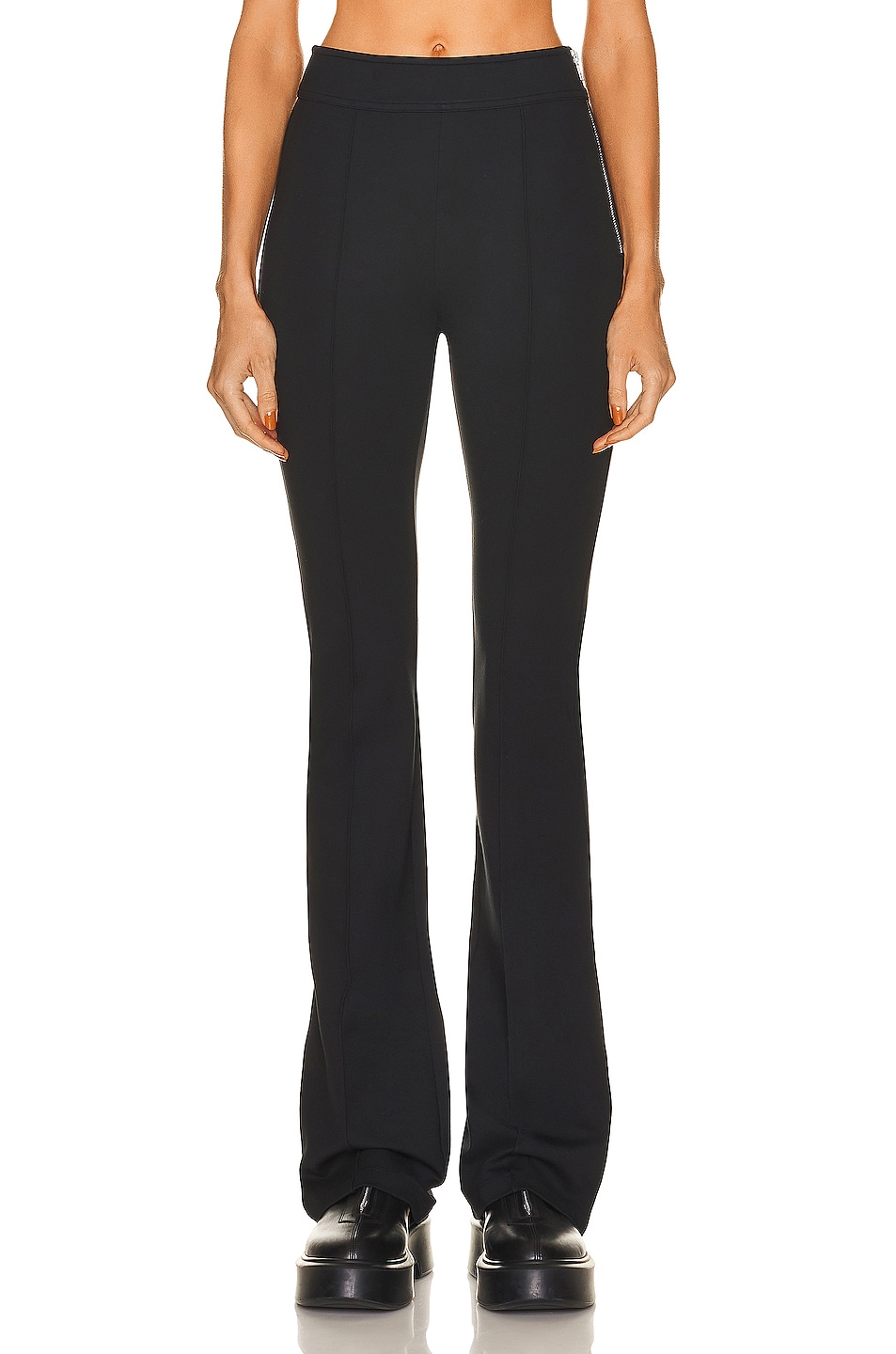 Helmut Lang Bootcut Pant in Black | FWRD