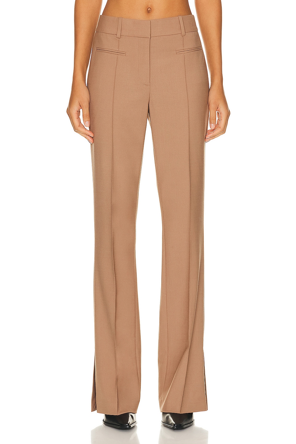 Image 1 of Helmut Lang Vent Bootcut Pant in Dune