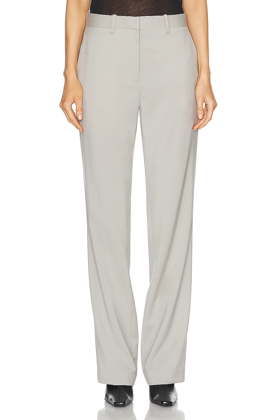 Image 1 of Helmut Lang Flat Front Pant in Sand
