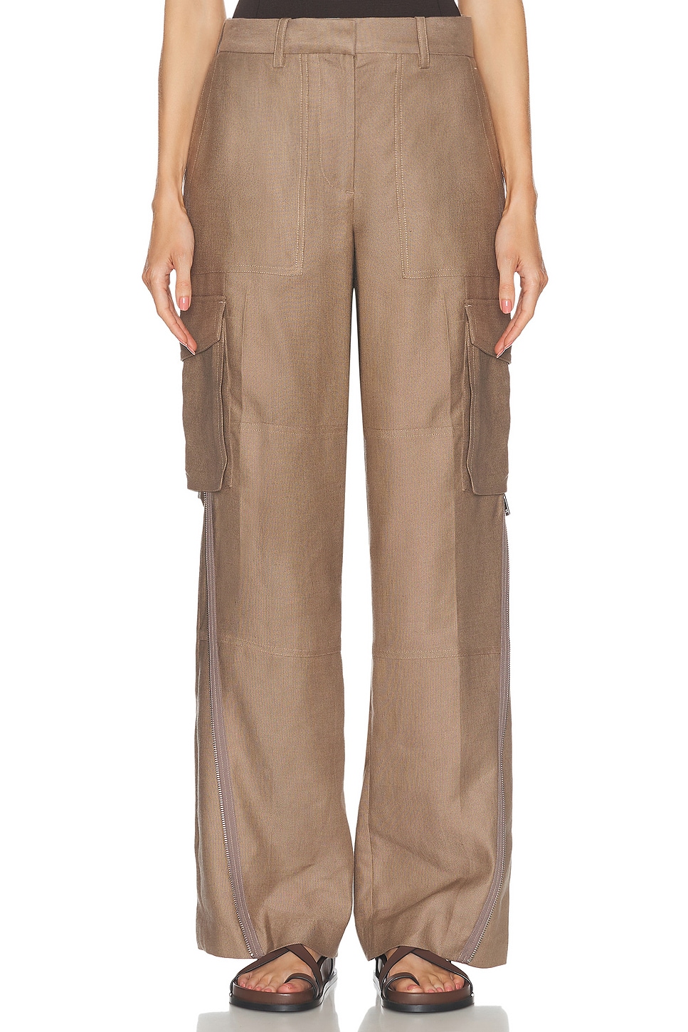 Image 1 of Helmut Lang Cargo Pant in Driftwood
