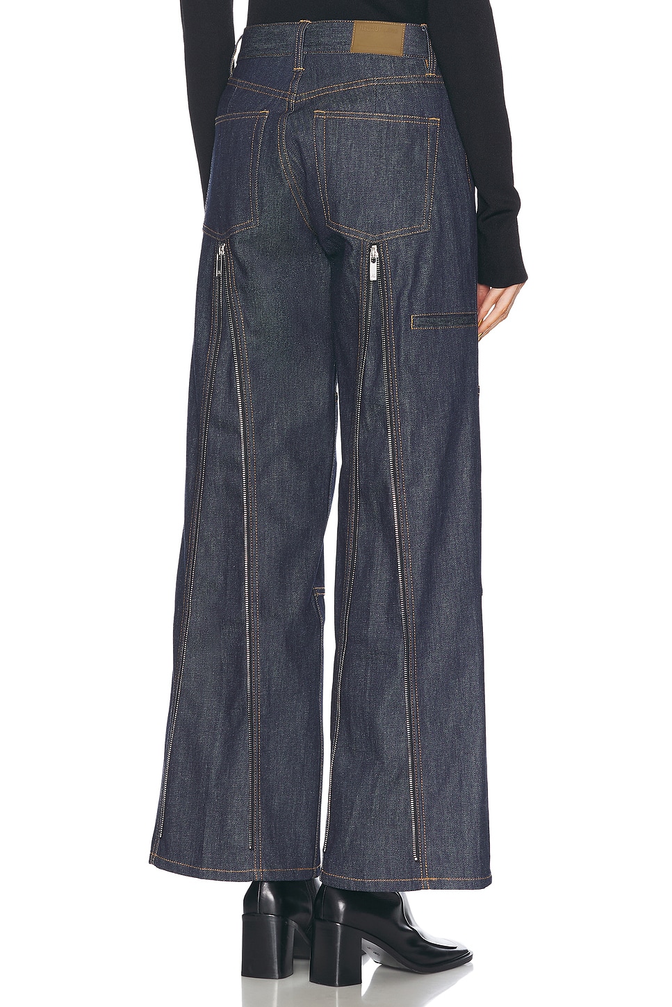 Image 1 of Helmut Lang Tapered Pant in Indigo