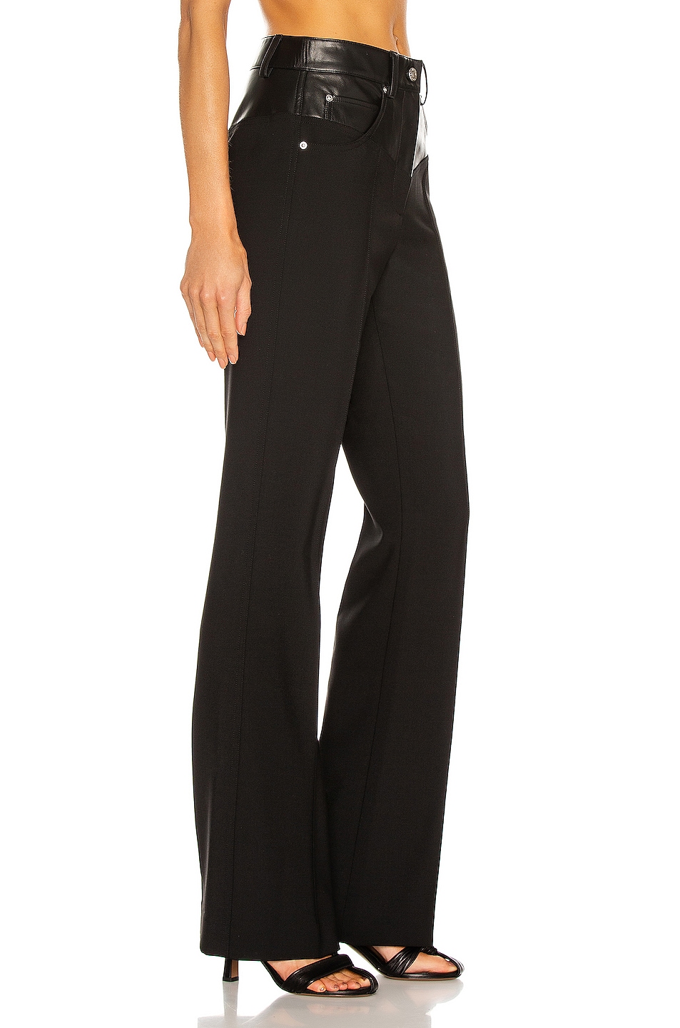 Helmut Lang Garter Pant in Black | FWRD