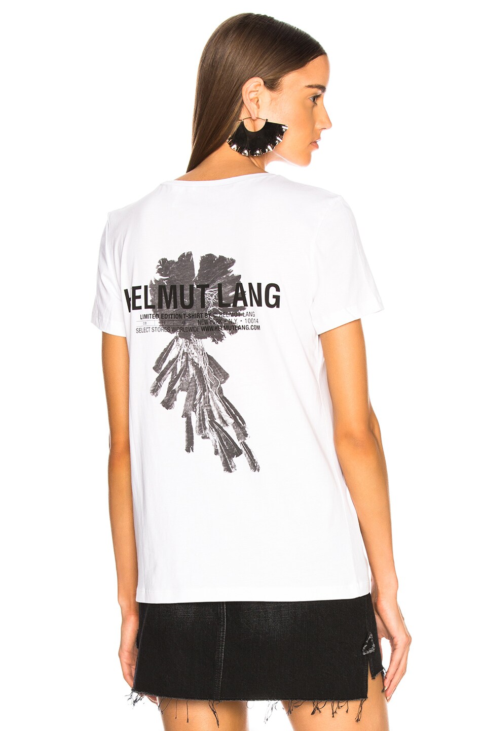 Image 1 of Helmut Lang Logo Tee in White