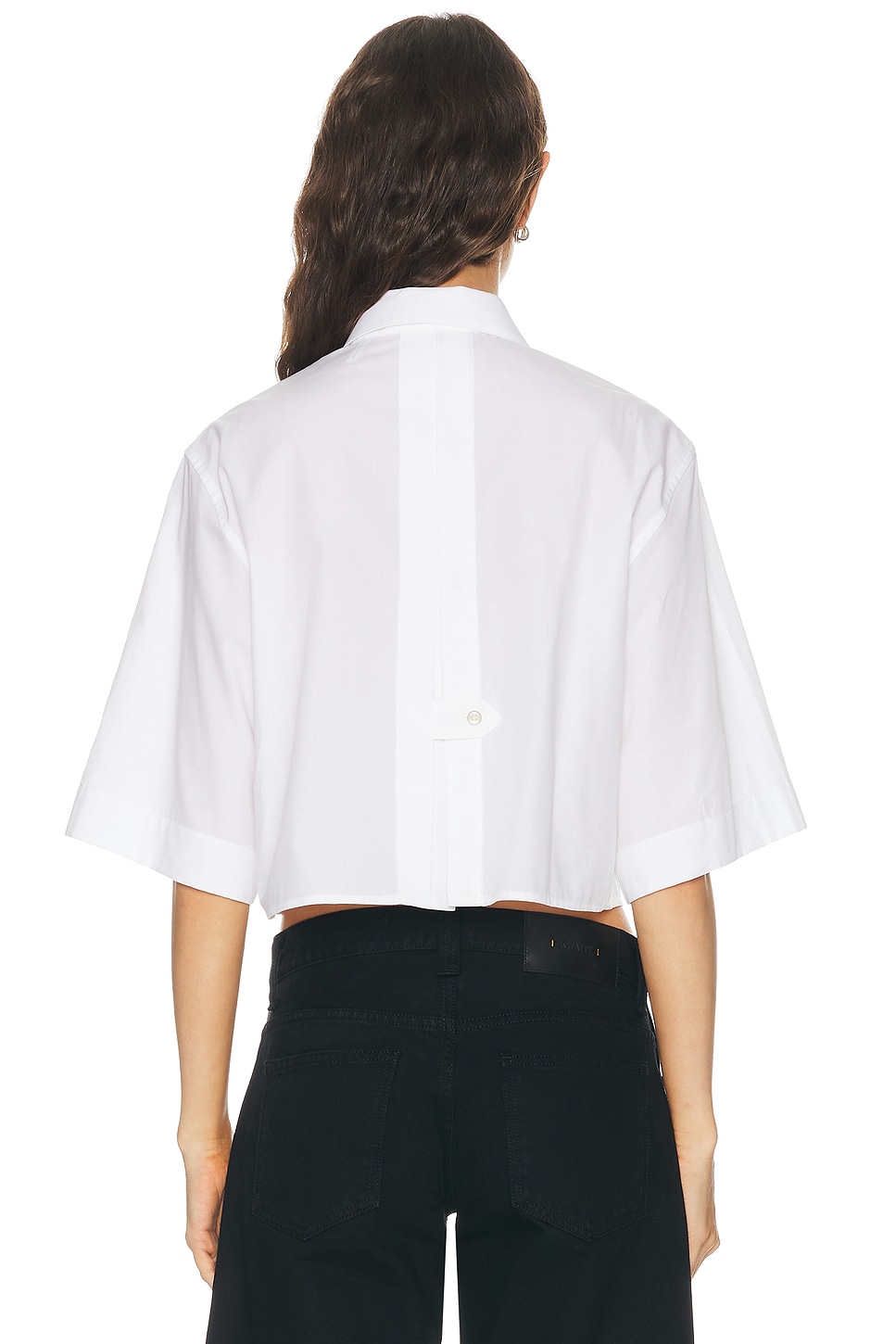 Helmut Lang Crop Trench Shirt | Thumbnail 3