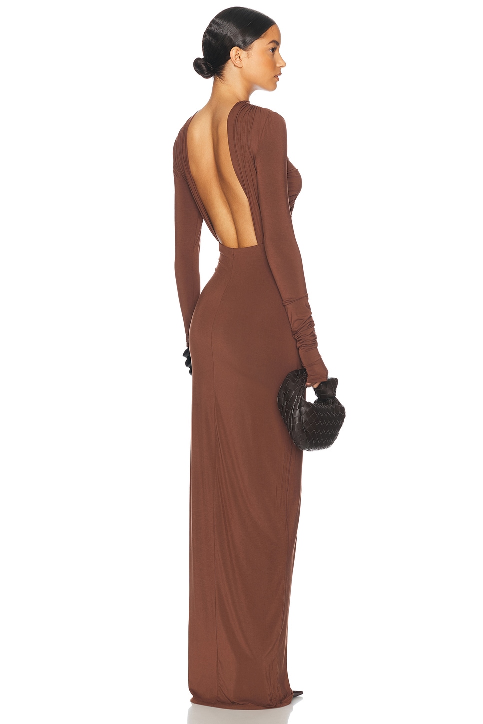 MAXIKLEID JERSEY BACKLESS