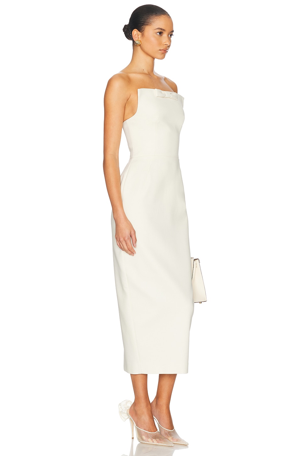 HELSA THE S CURVE DRESS WITH BOW