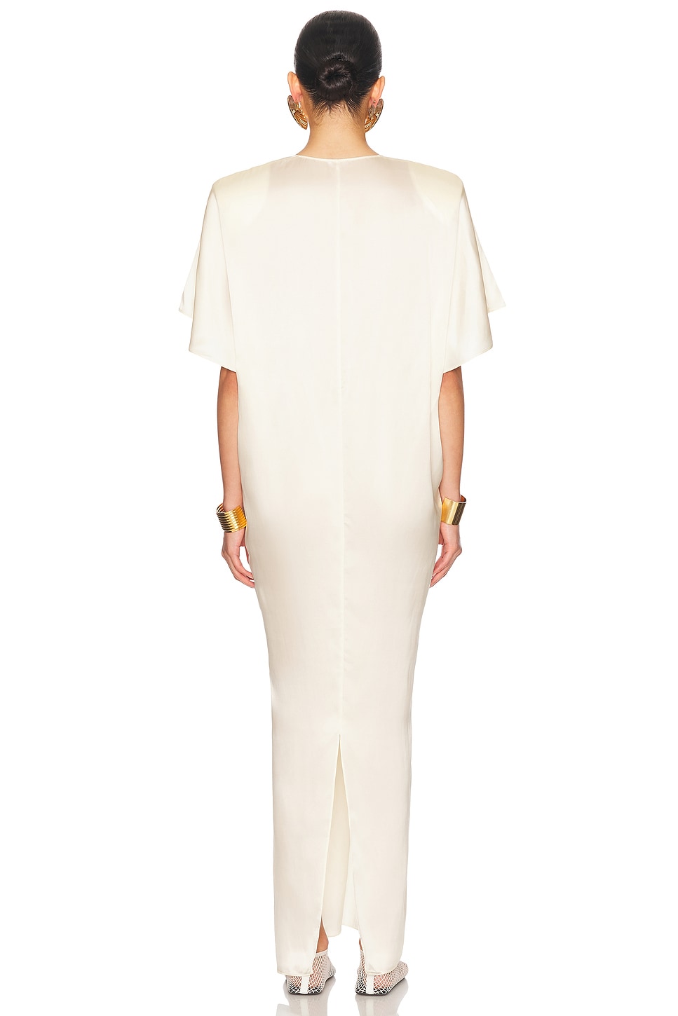 Helsa The Demeter Dress in Silk Lyocell