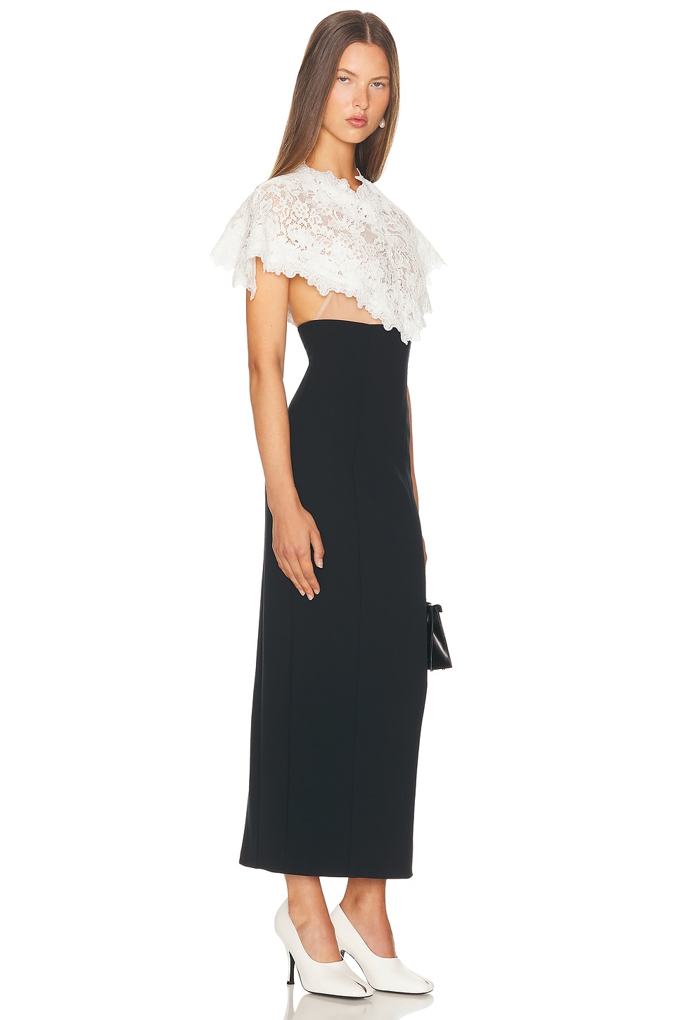 Helsa The Marchioness Midi Dress In Green