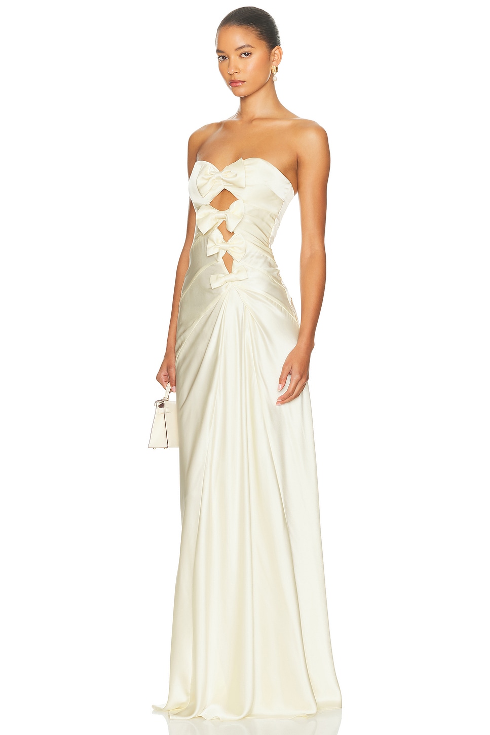 Helsa The Silk Faye Dress In Multi