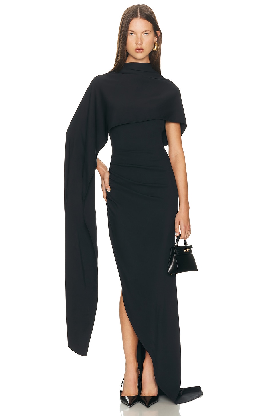 Image 1 of Helsa The Anastasia Gown in Black