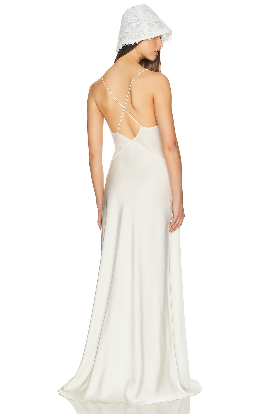 Helsa Mix Media Slip Dress