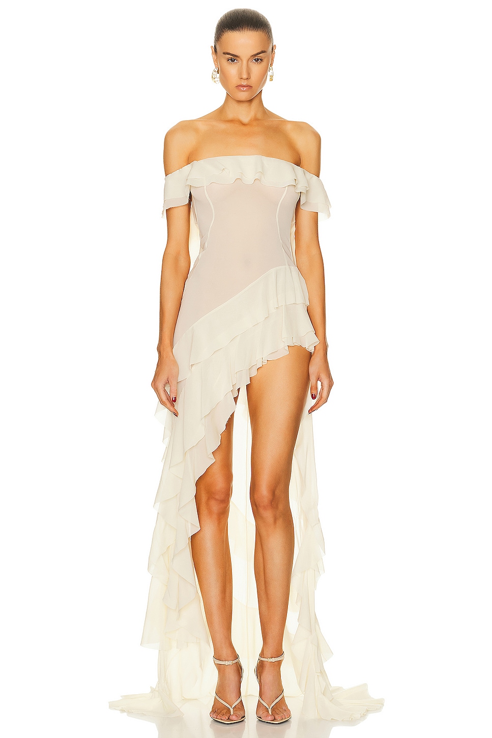 Image 1 of Helsa The Thea Gown in Ivory
