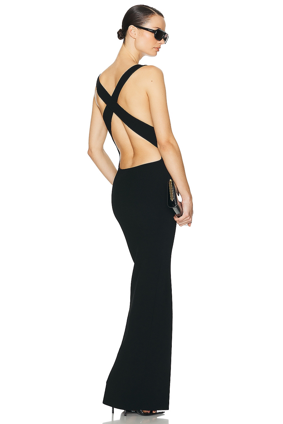 Image 1 of Helsa Ianli Knit Dress in Black