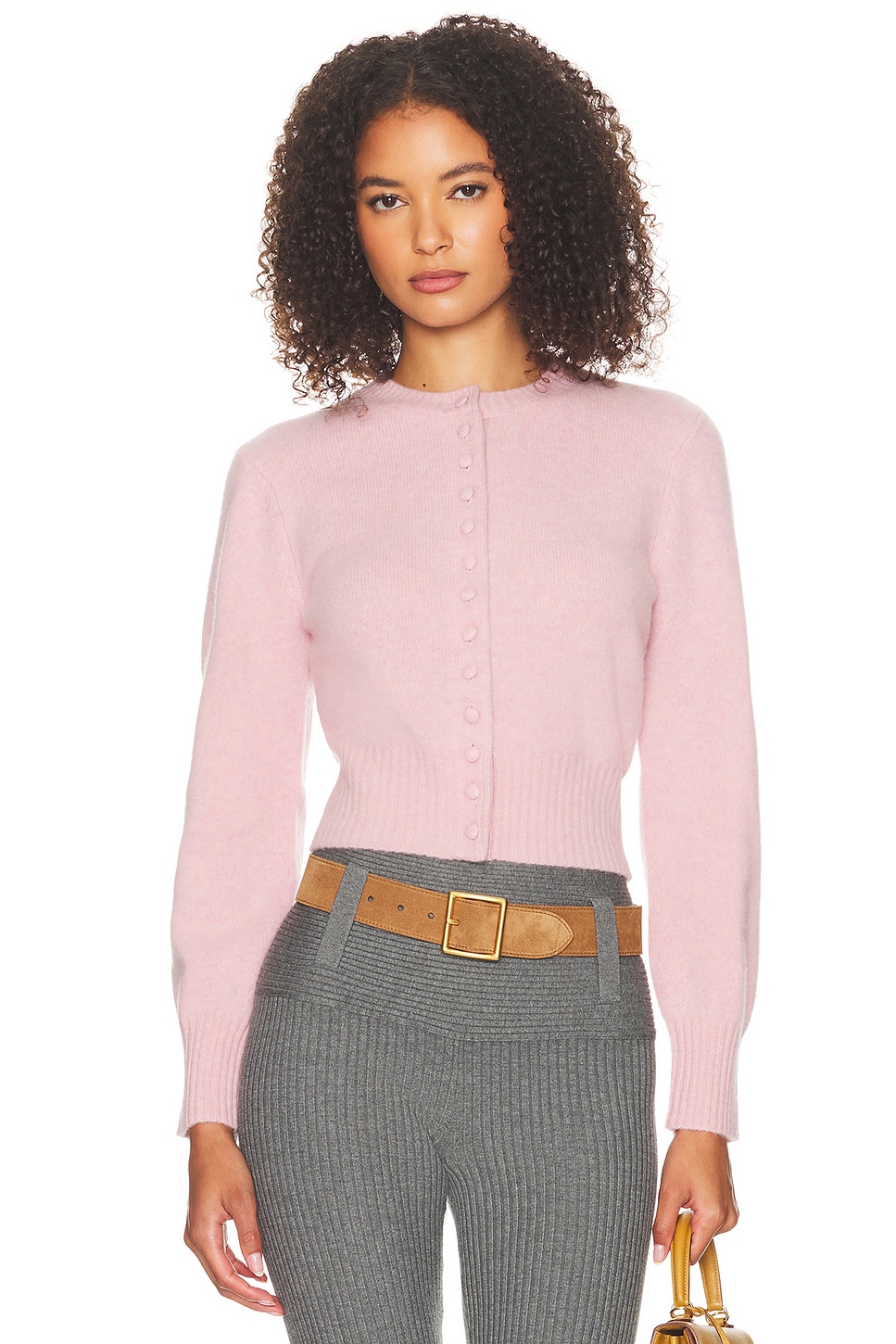 Image 1 of Helsa Jesebelle Cardigan in Blush