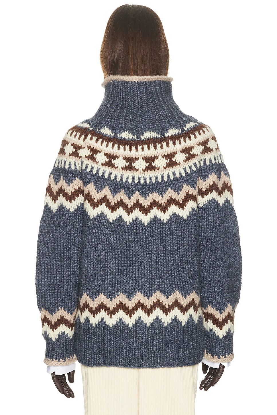 Helsa Asta Fairisle Sweater