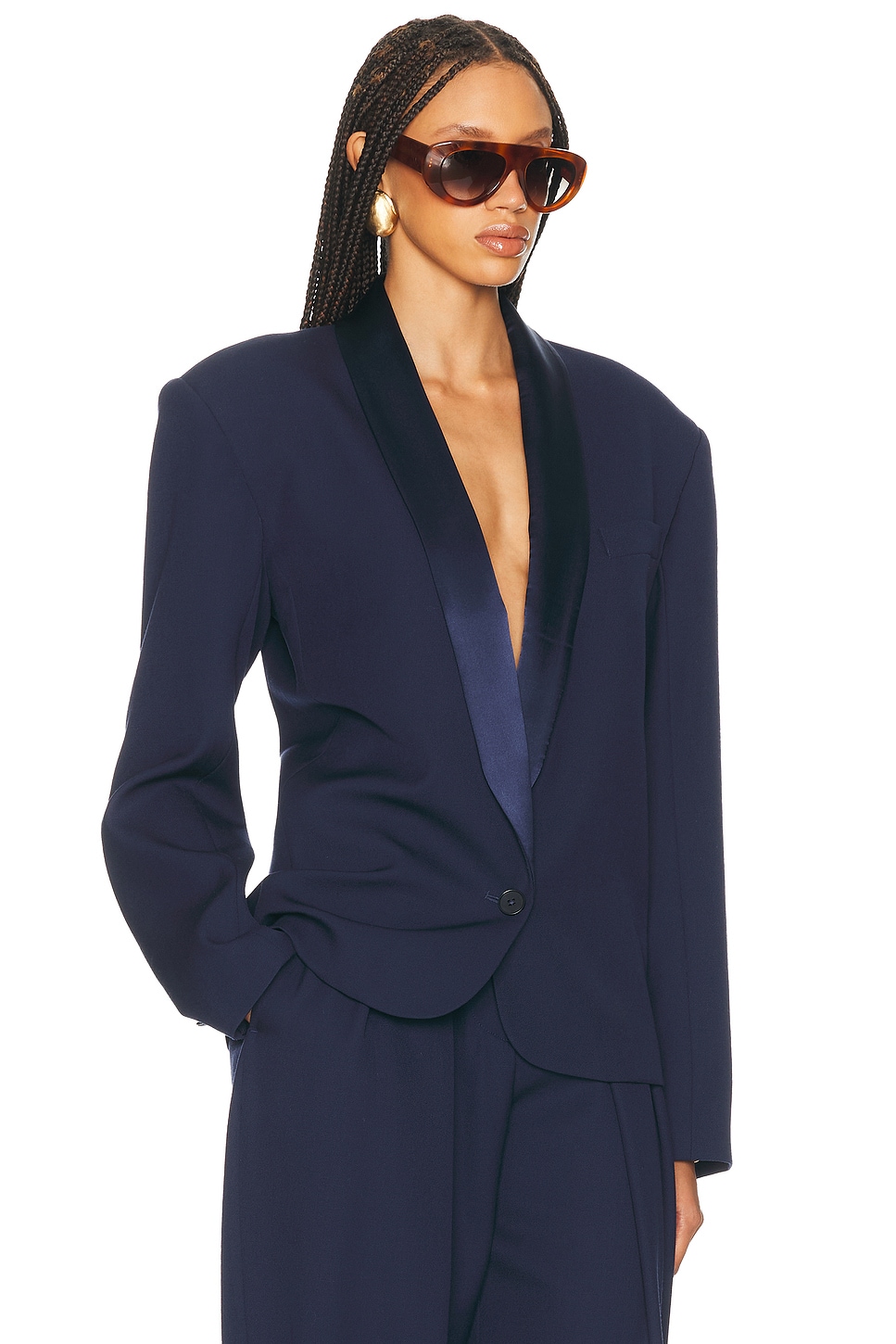 HELSA
The Tux Blazer In Wool