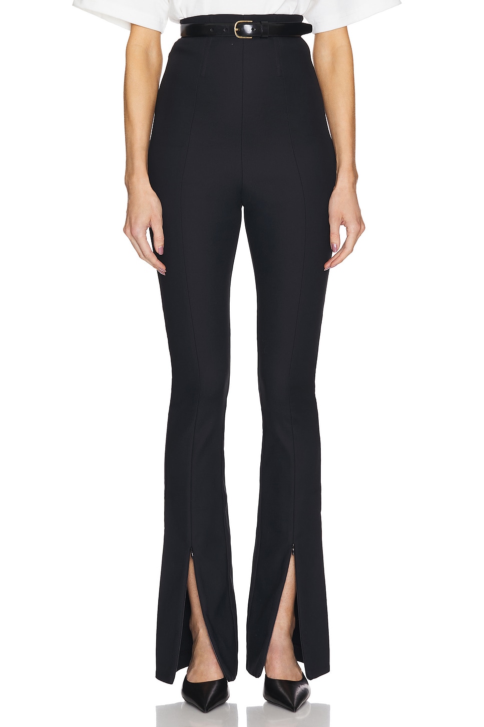 Image 1 of Helsa The Cigarette Pant in Black