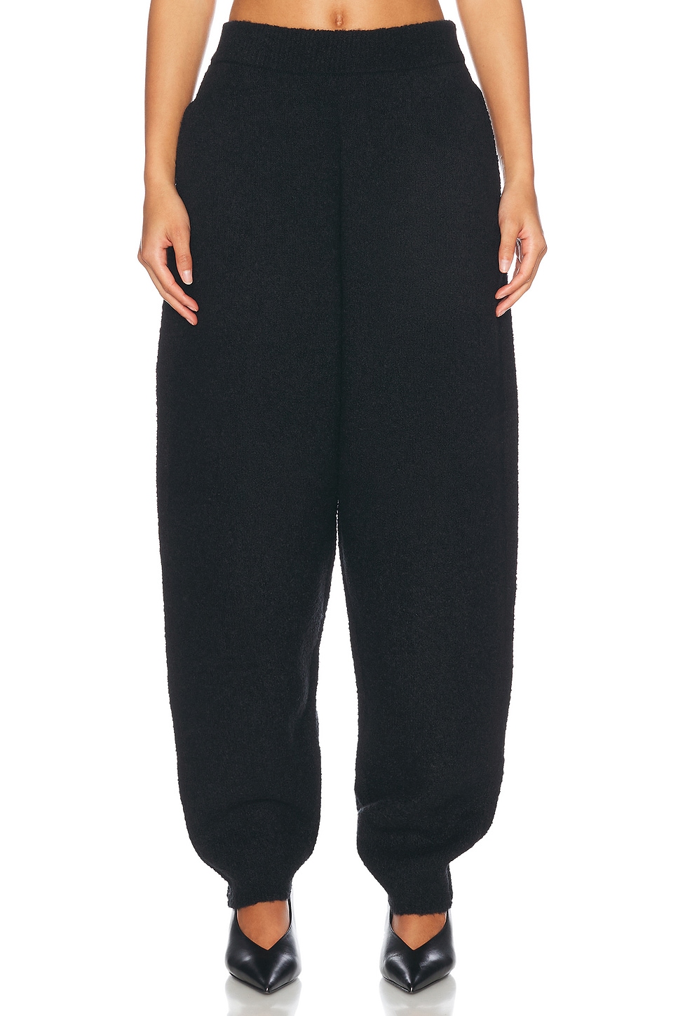 Tess Knit Pant in Black