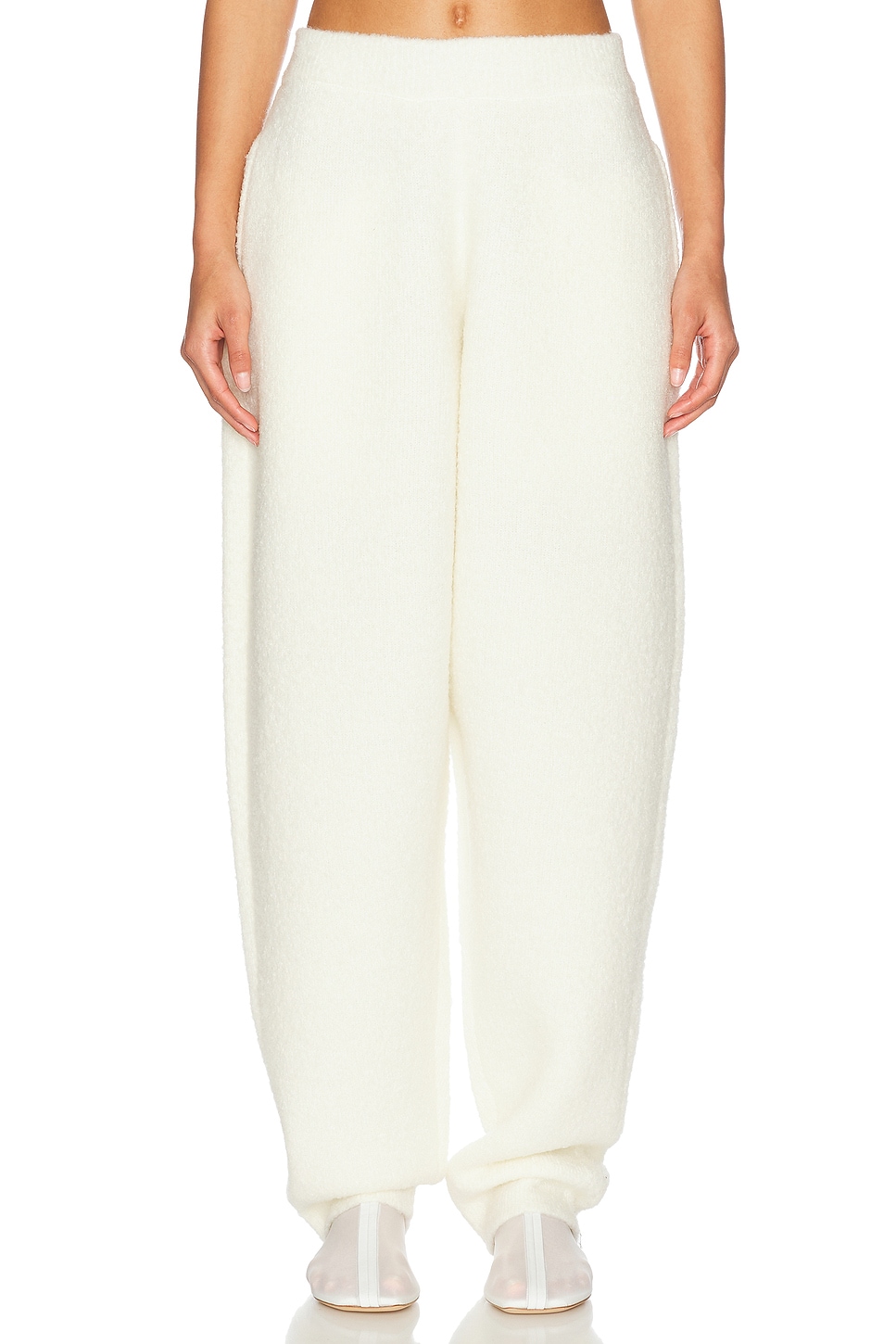 Image 1 of Helsa Tess Knit Pant in Ivory