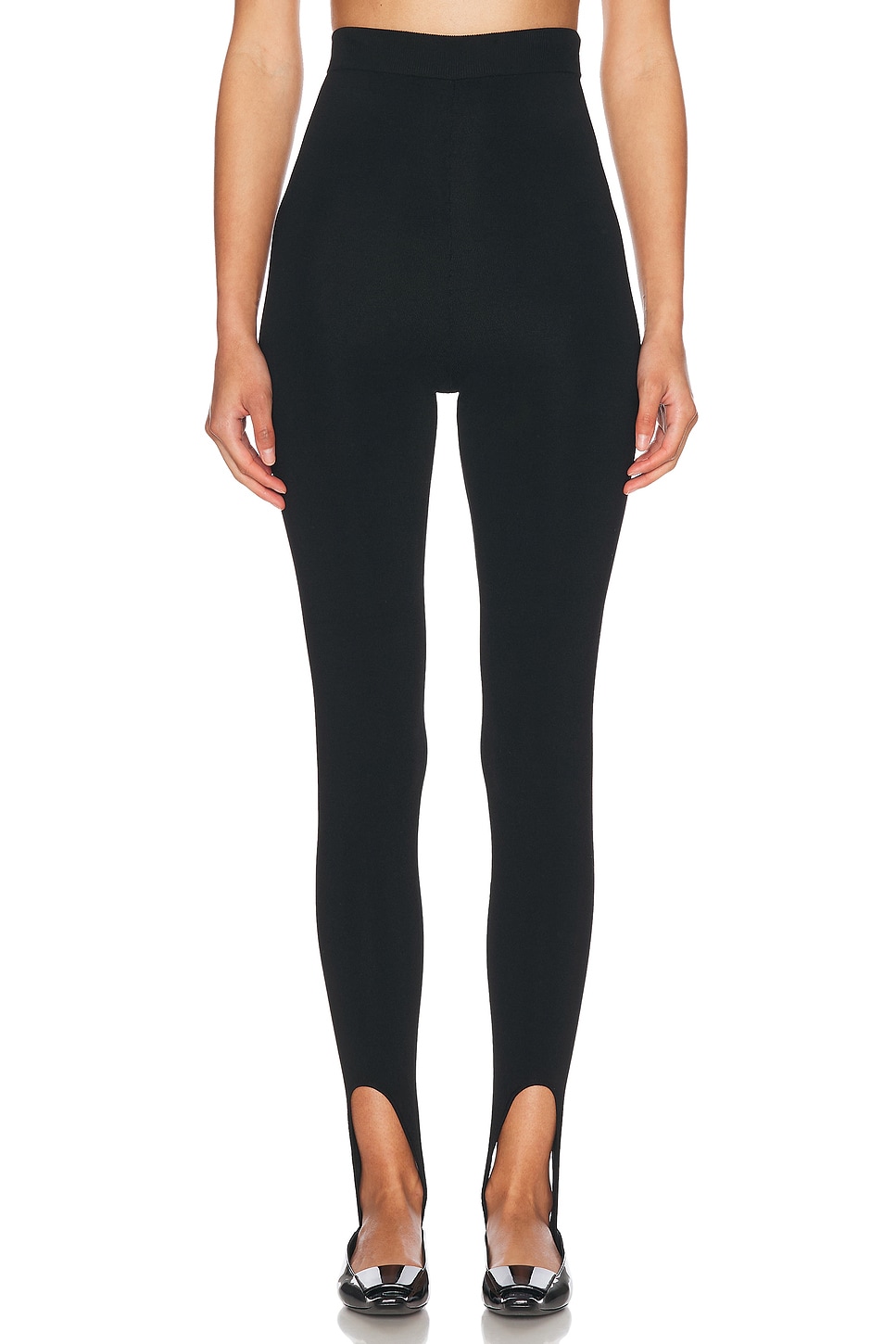 Hayleigh Stirrup Pant in Black