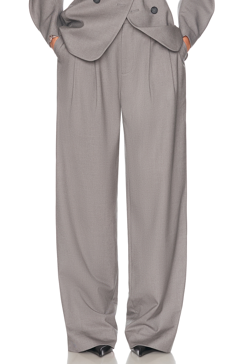 Image 1 of Helsa The Stilo Trouser in Charcoal