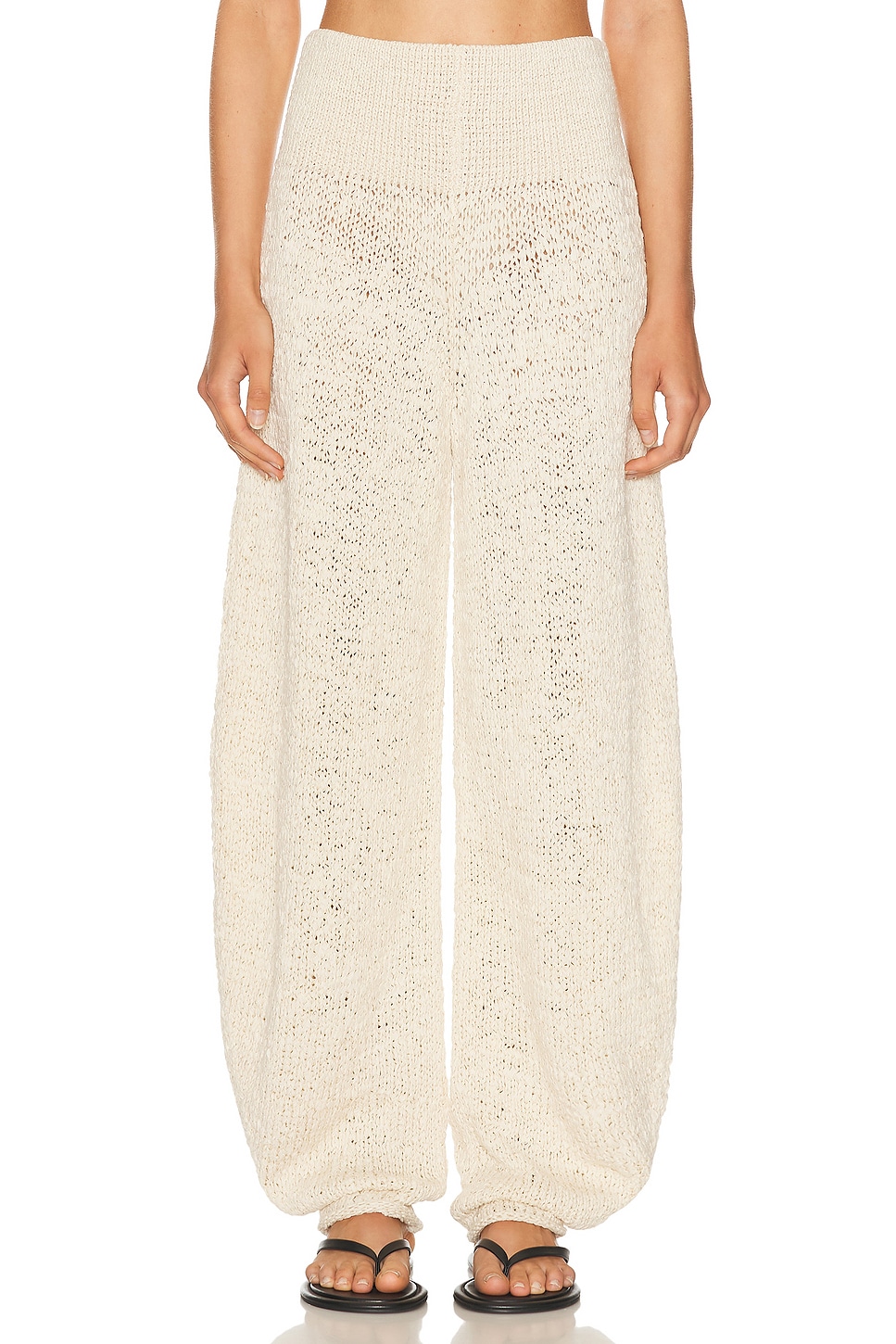 Helsa Janize Knit Pant In Brown