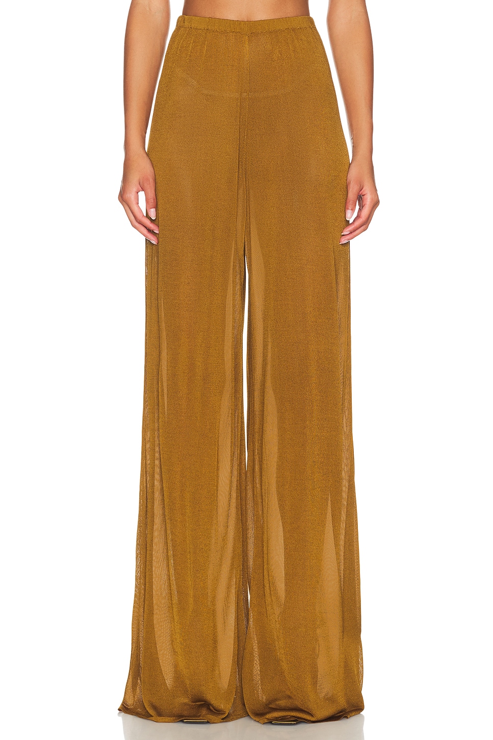 Image 1 of Helsa Arlena Knit Pant in Olive