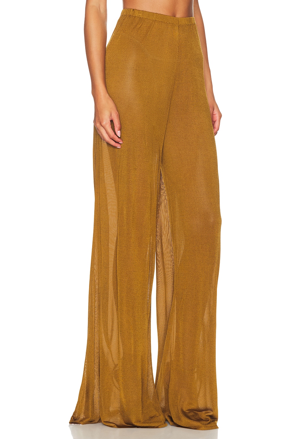 Helsa Arlena Knit Pant In Green