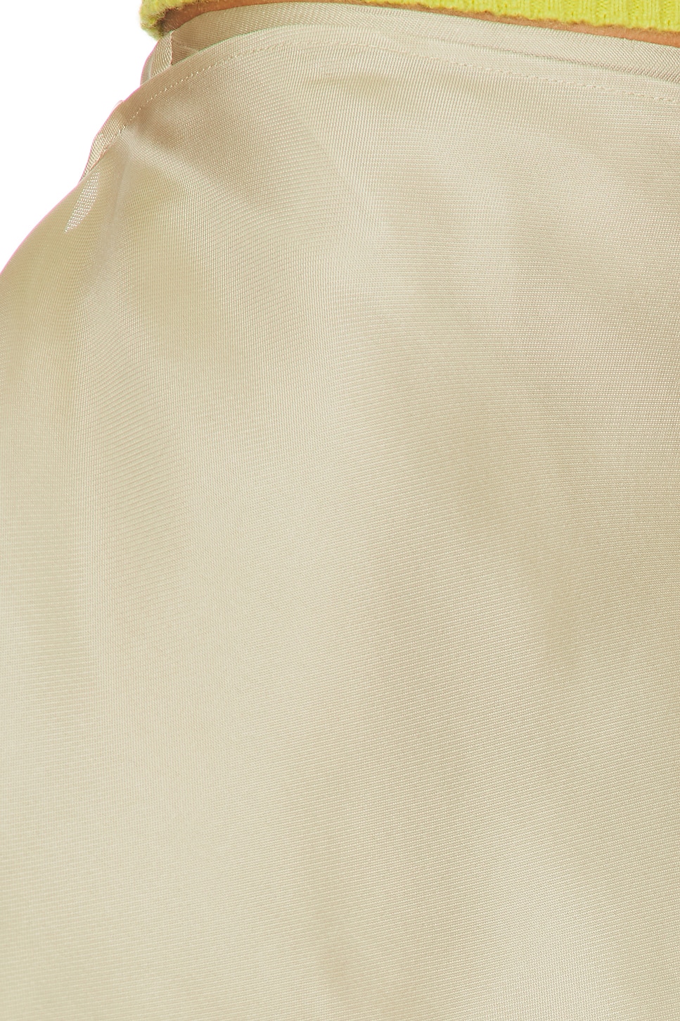 The Silk Gazar Skirt With Drape