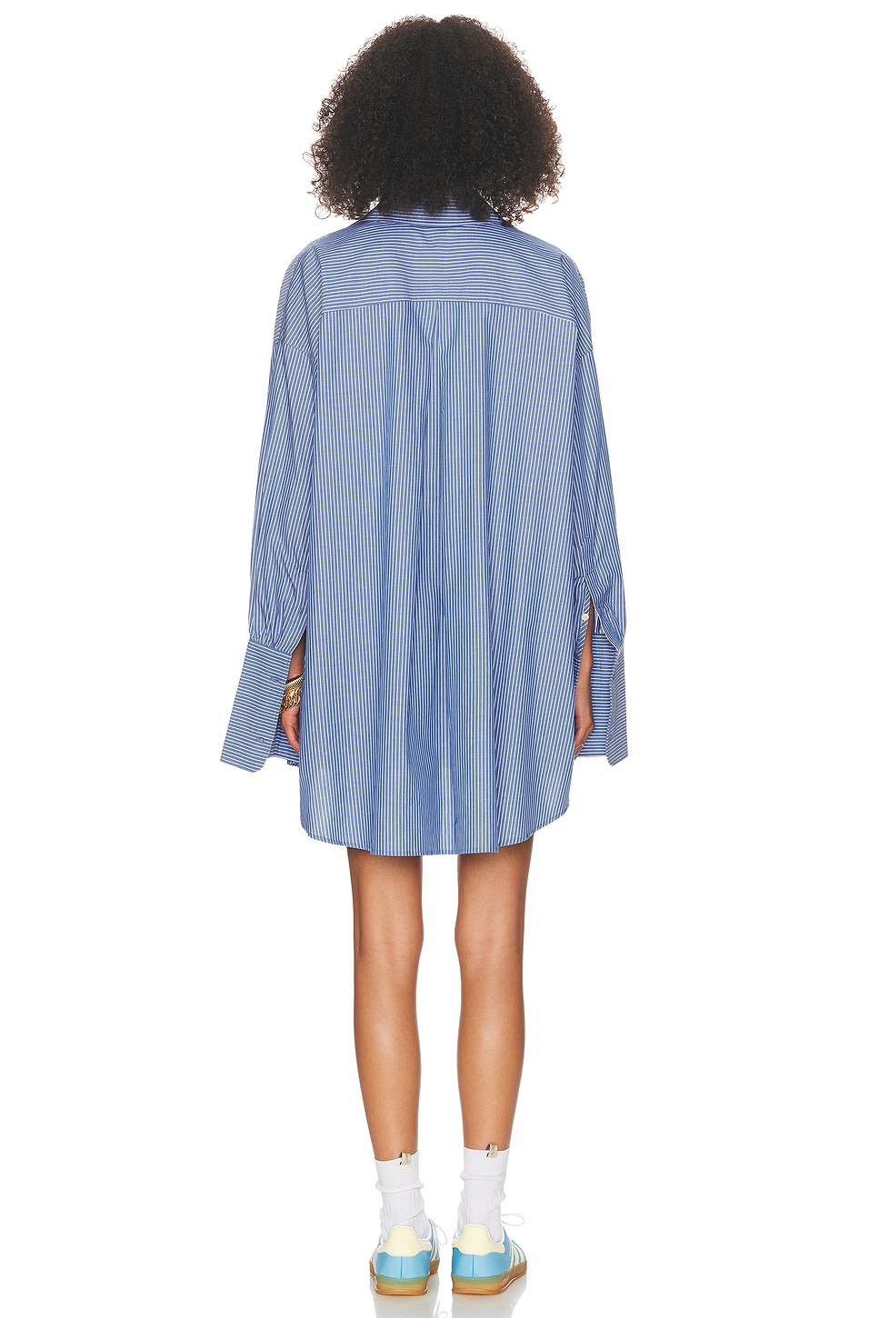 HELSAヘルサ ストライプポプリンシャツドレス HELSAヘルサ ストライプ