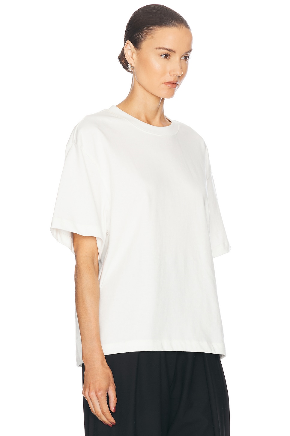 Shop Helsa The Boxy Tee In Natural White