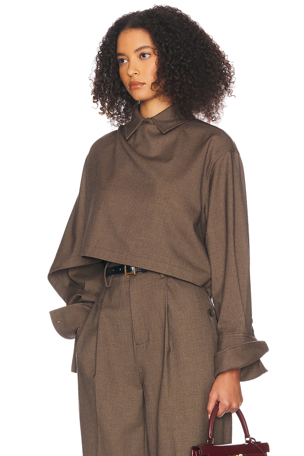 Helsa The Left Bank Layered Shirt