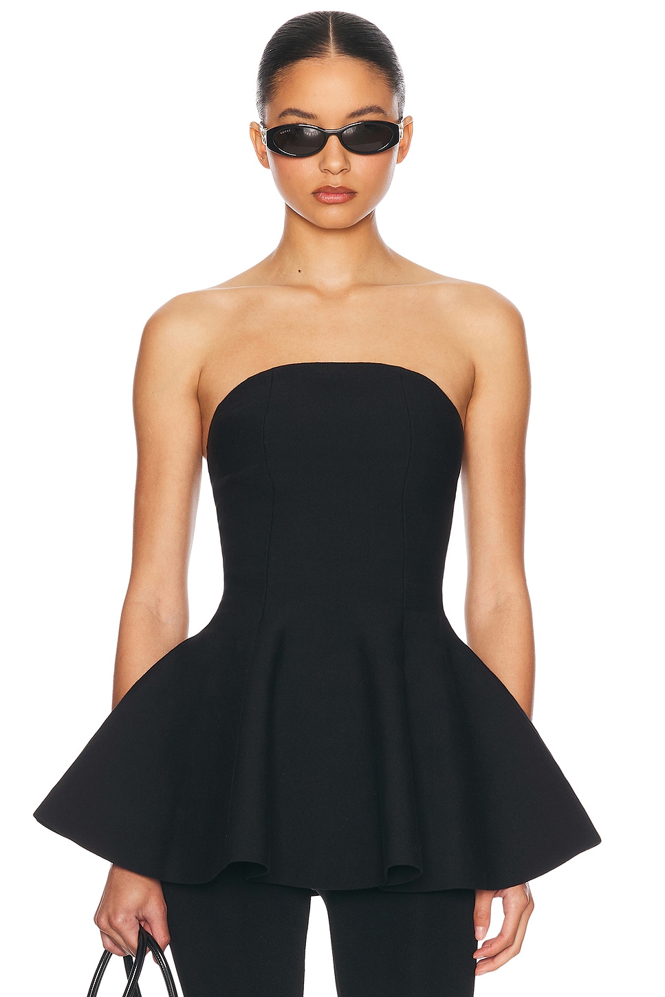 Image 1 of Helsa Maude Knit Top in Black