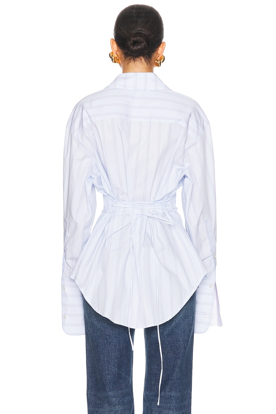 HELSAヘルサ ストライプポプリンシャツドレス HELSAヘルサ ストライプ