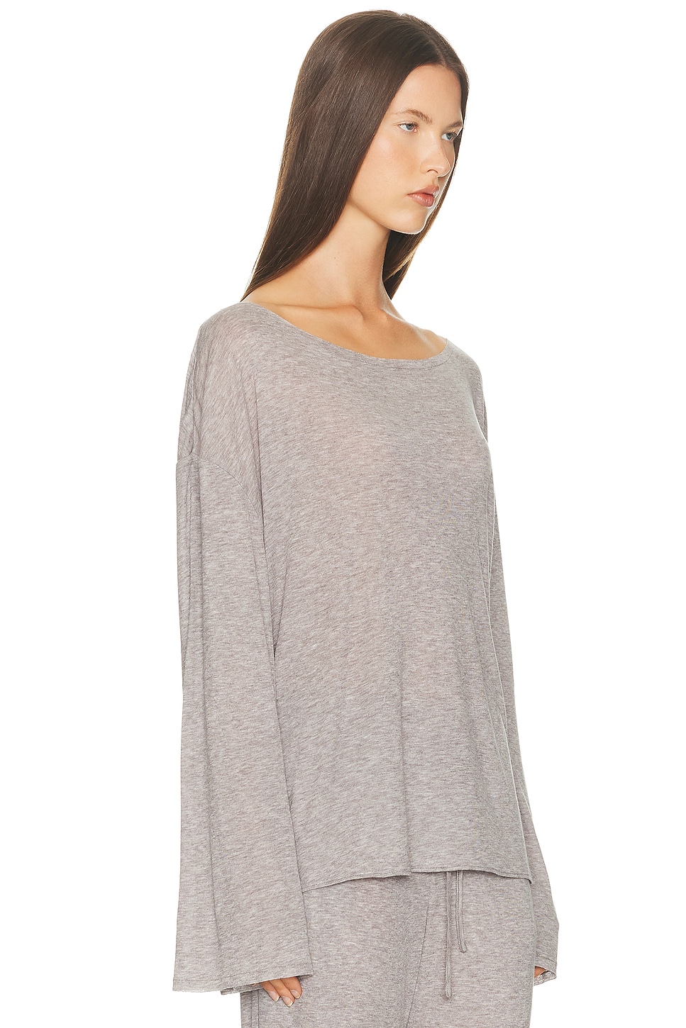 Helsa Oversized Shirt in Everyday Jersey thumbnail