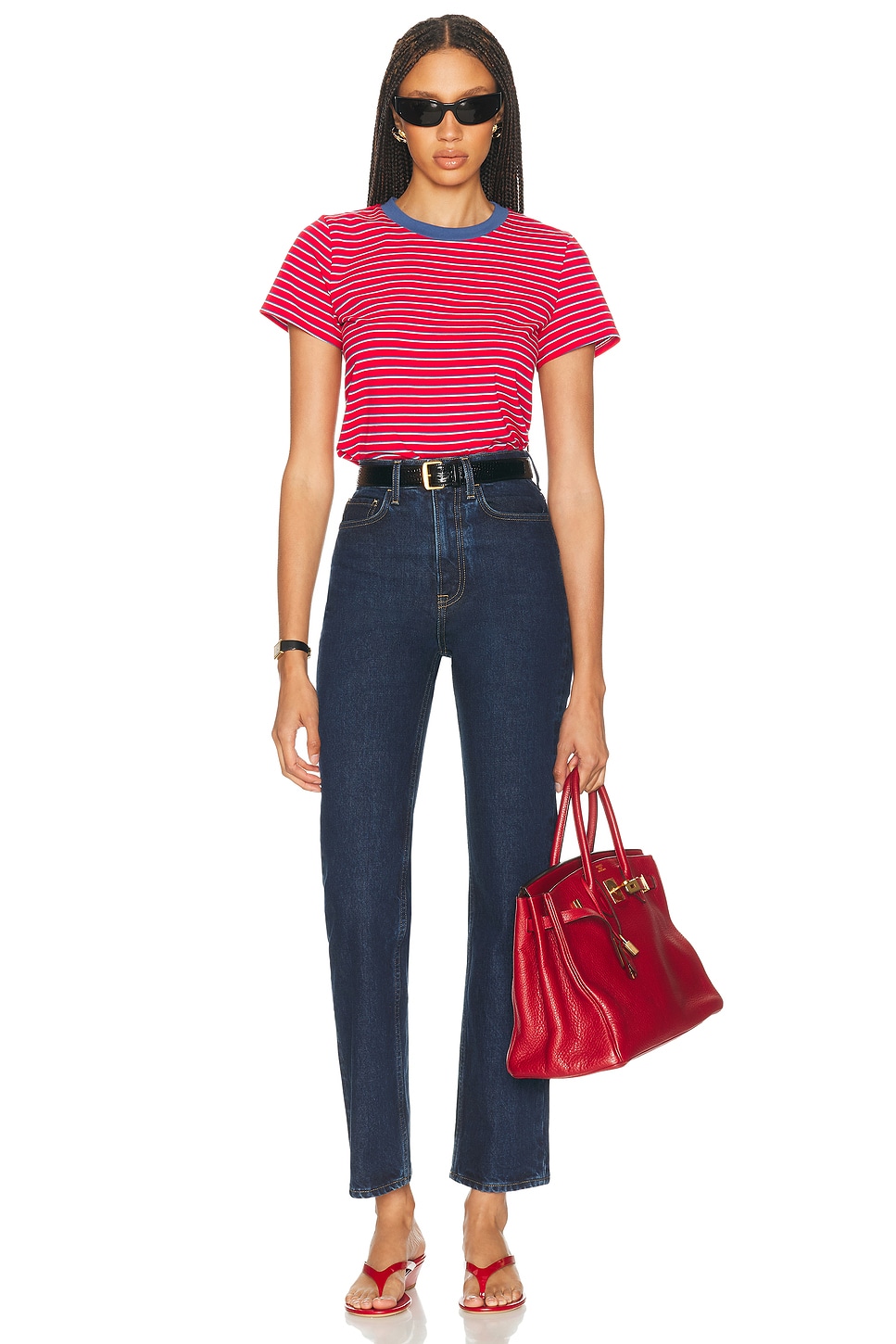 Helsa Little Boy Tee In Red