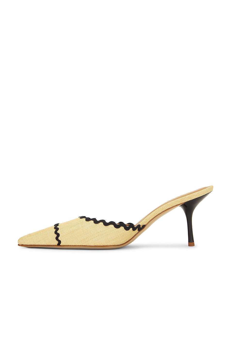 Helsa Pin Heel Mule in Muslin | FWRD